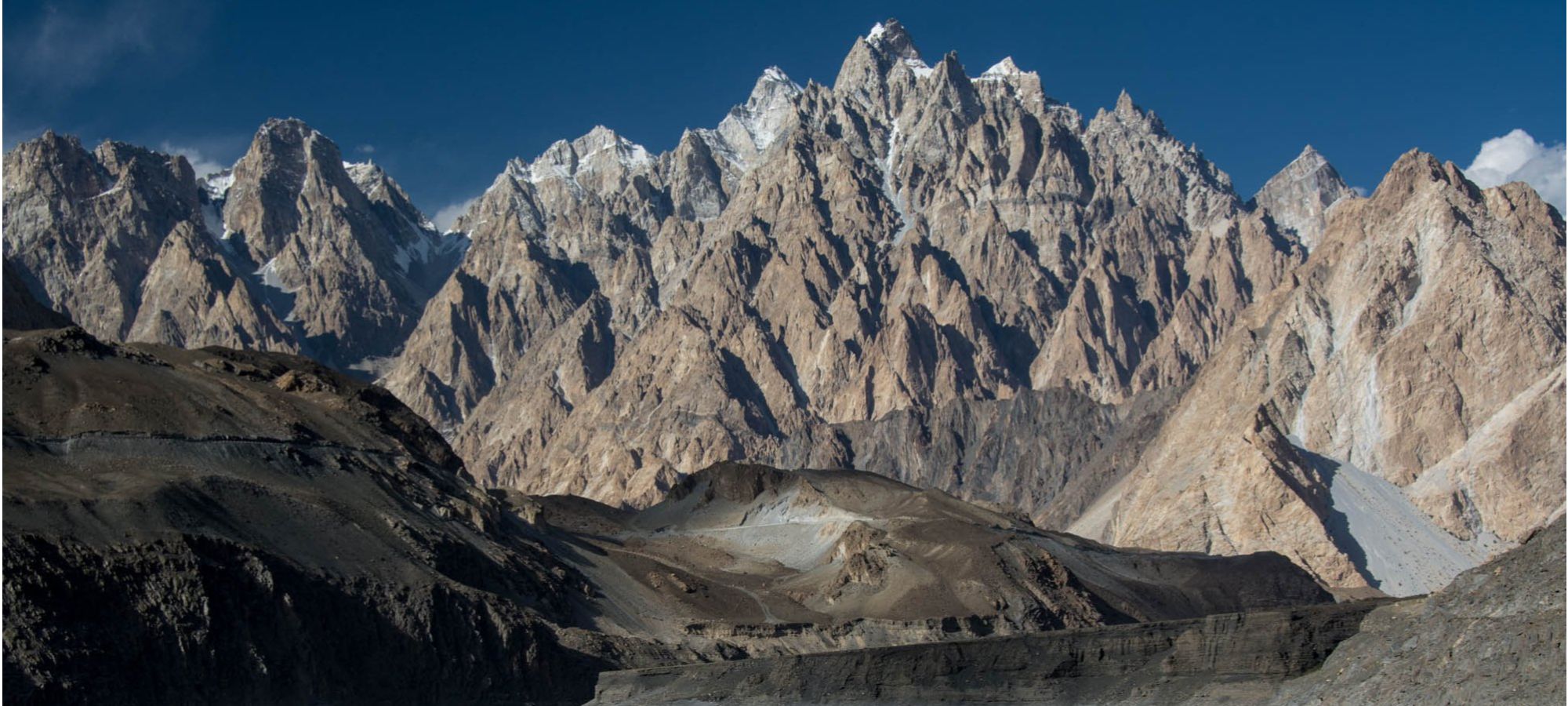 Passu cathedral mountains, Gilgit-Baltistan